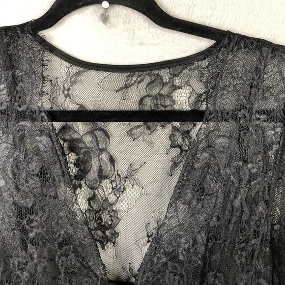 Baltic Born Black Lace Maxi Dress - Picture 14 of 16